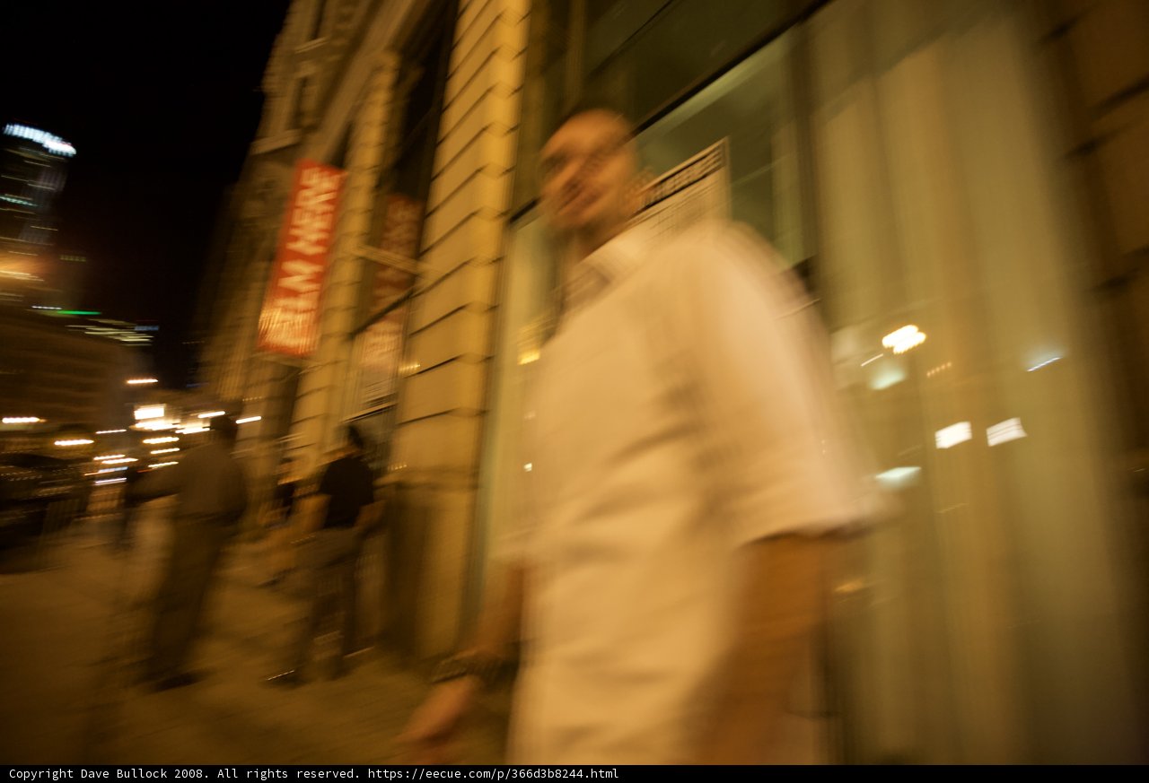Walking in the City Night