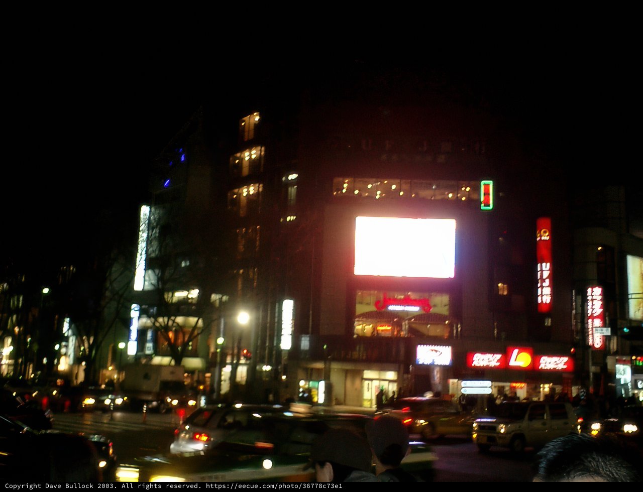 Night Rush in Tokyo's Metropolis