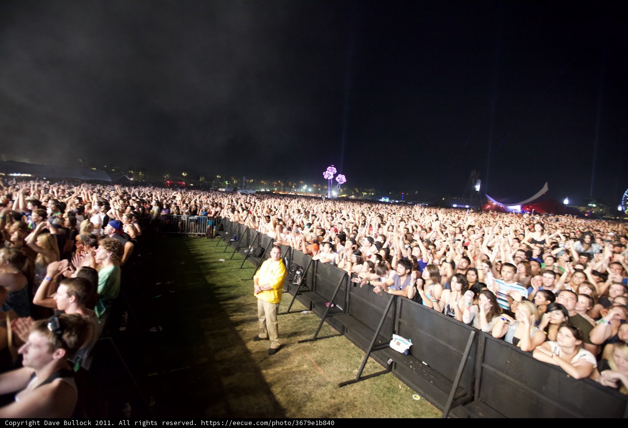 Coachella 2011: A Sea of Energy at the Friday Night Concert