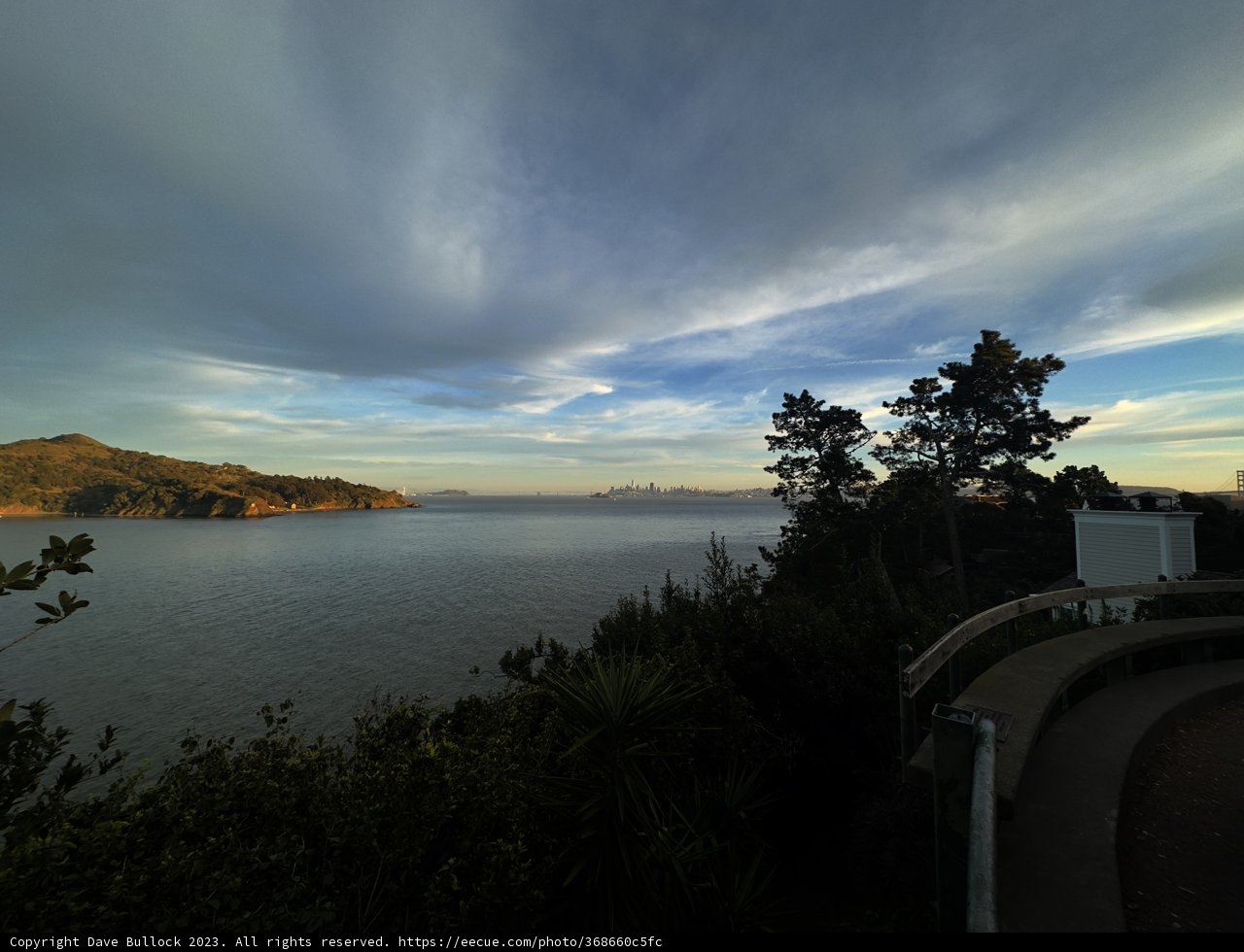 A Scenic View of the Bay