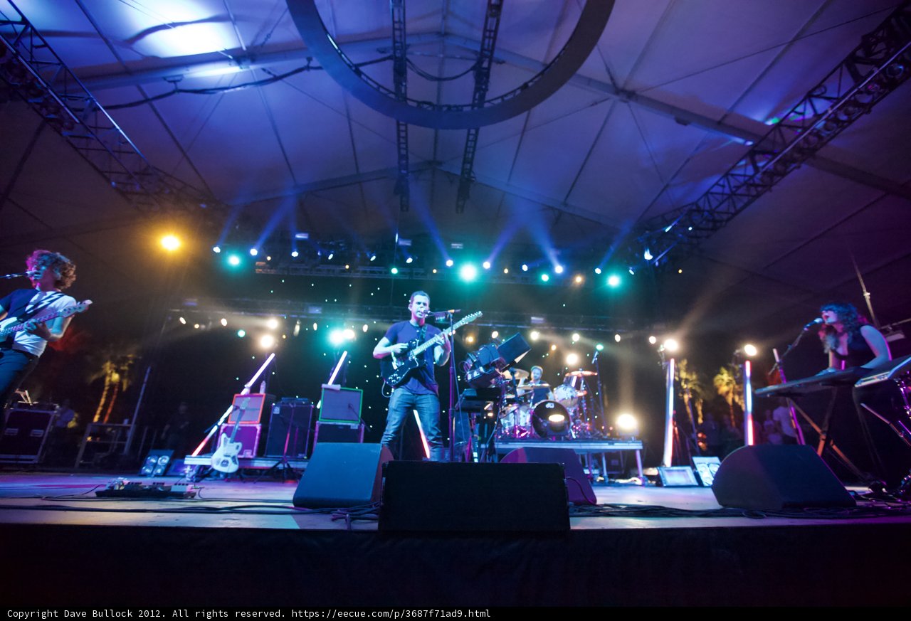 Bright lights and high energy on Coachella stage