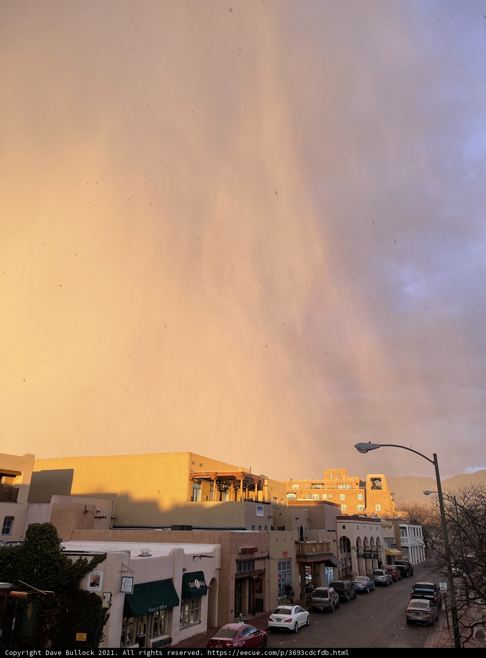 Stormy Skies of Santa Fe