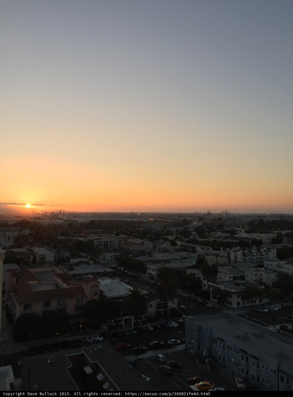 Golden Hour in the Cityscape
