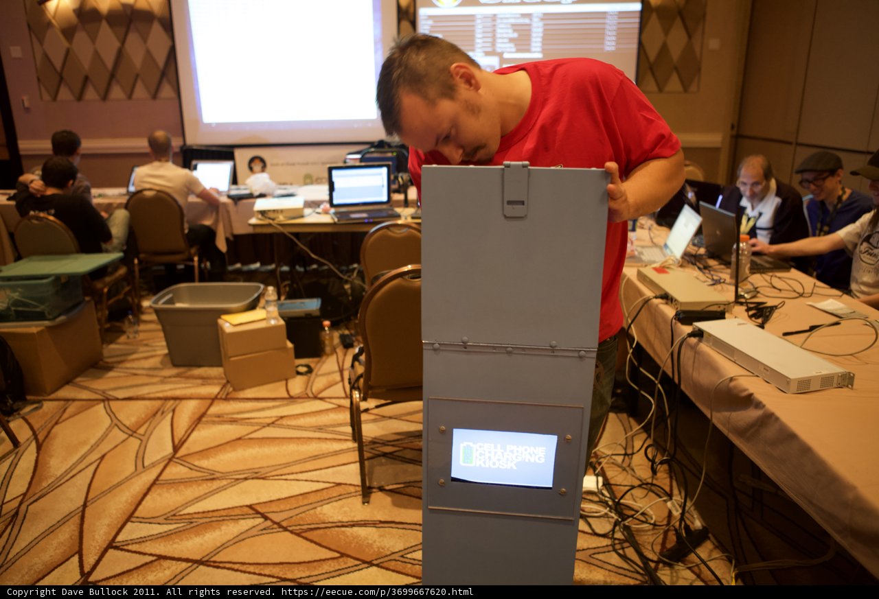Man Contemplates Mysterious Box