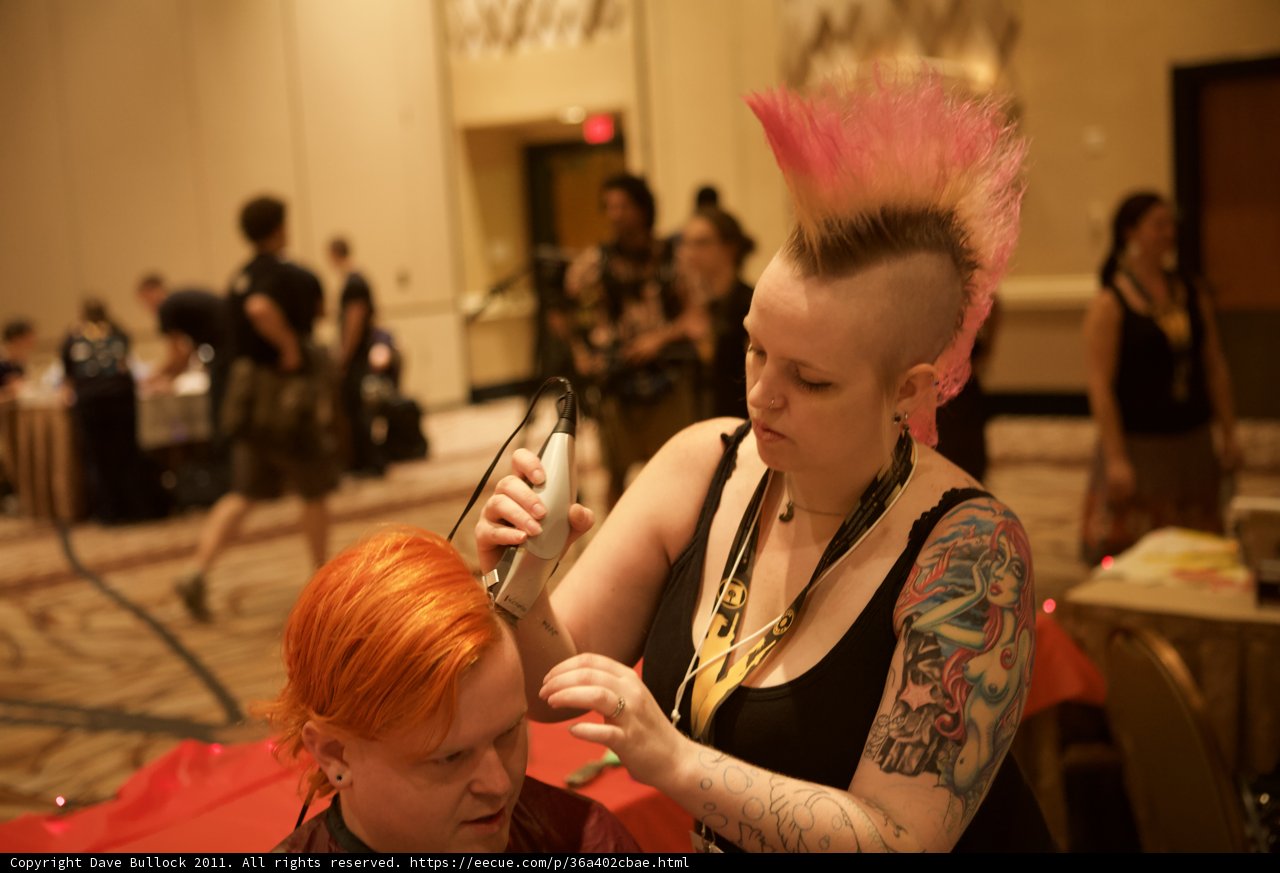 Pink-haired Beauty