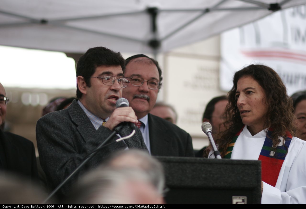 Speaking at the Podium