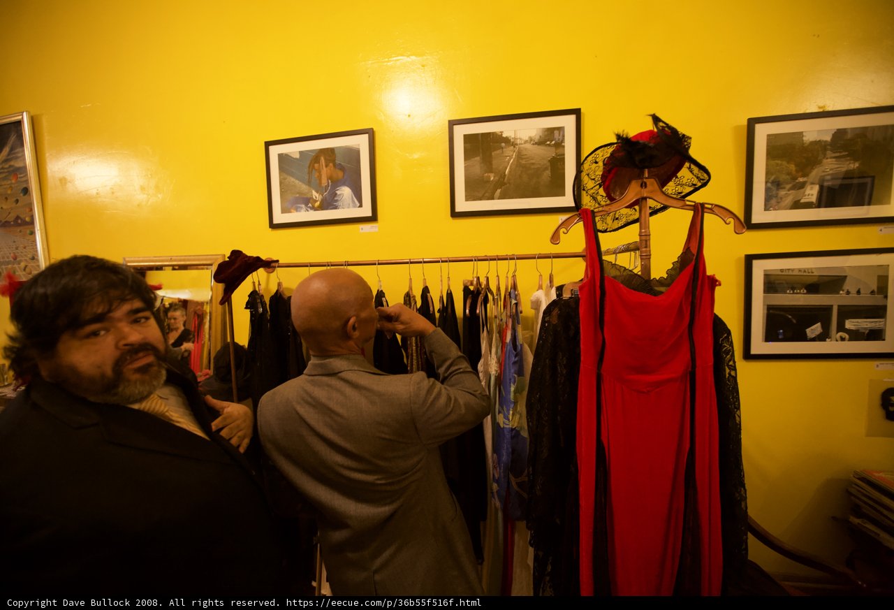 Contemplating the Perfect Dress