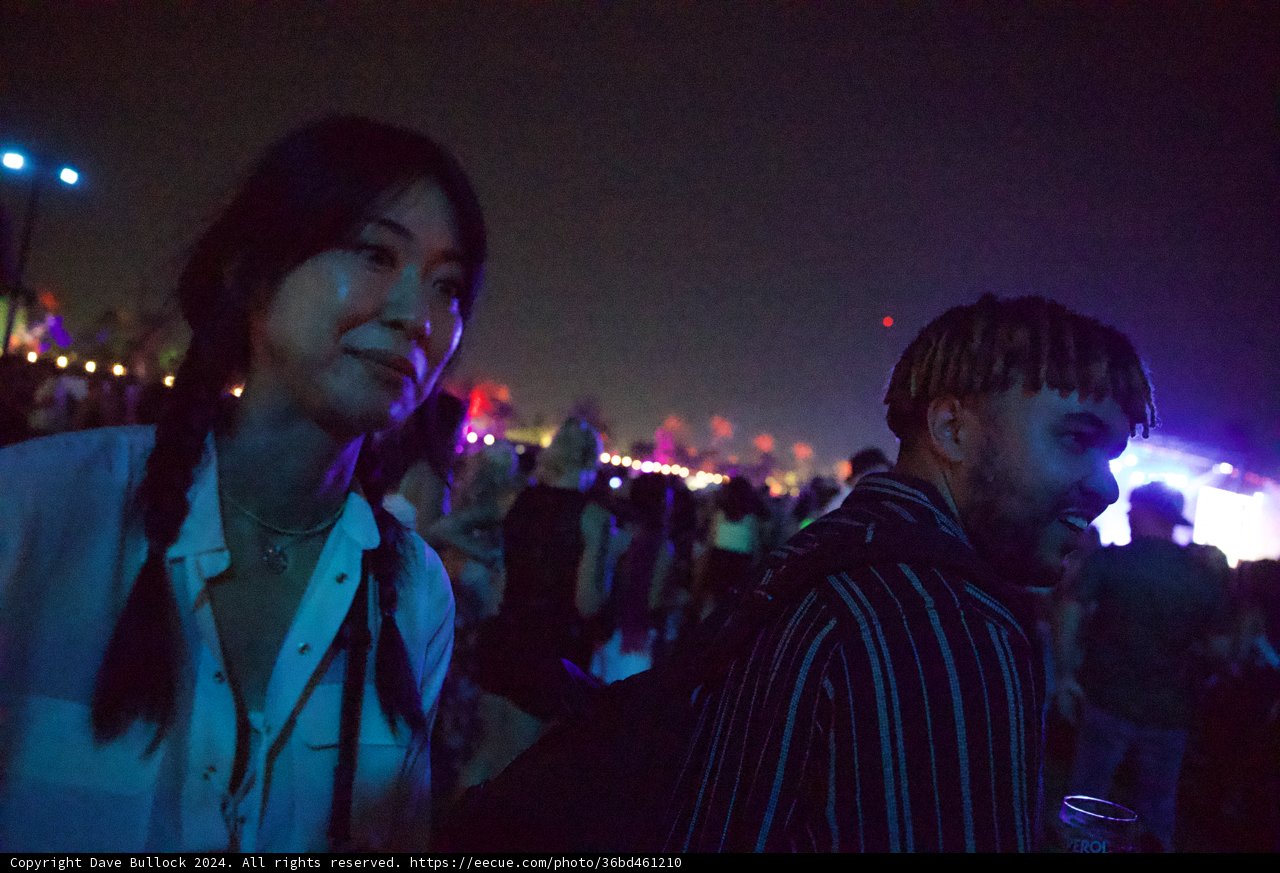 Midnight Vibes at Coachella 2024: Faces of the Night