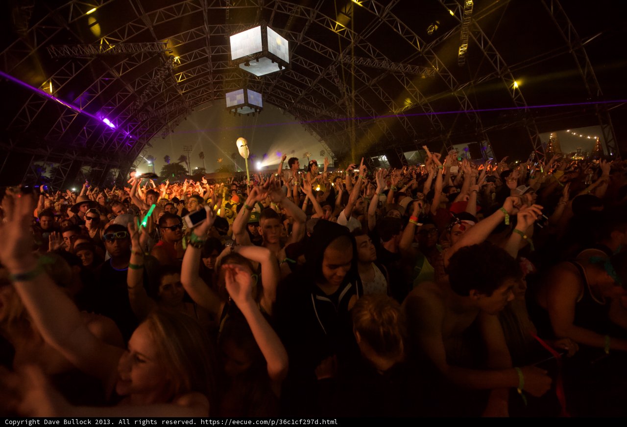 Coachella Crowd Goes Wild!