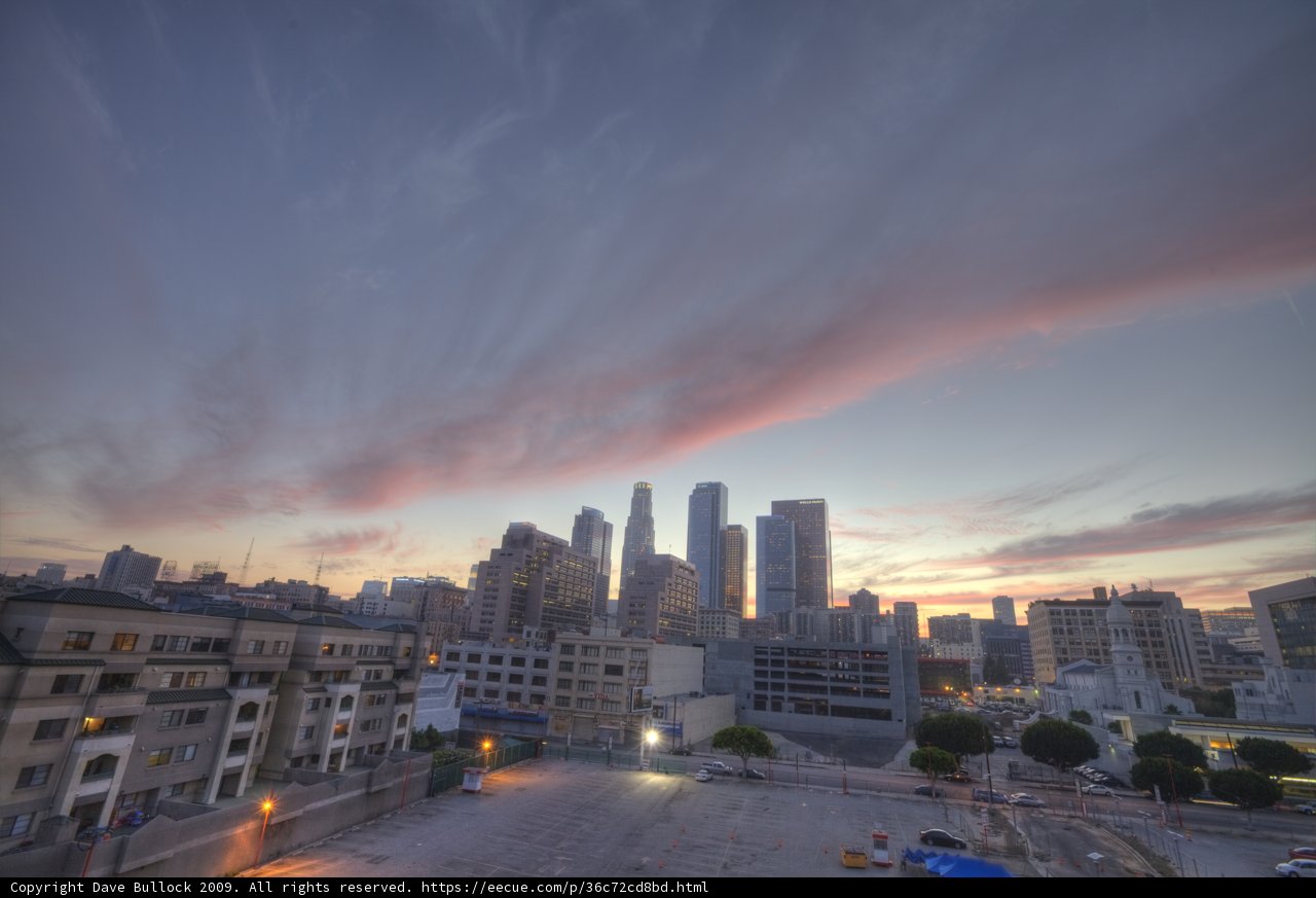Sunset over the Urban Jungle