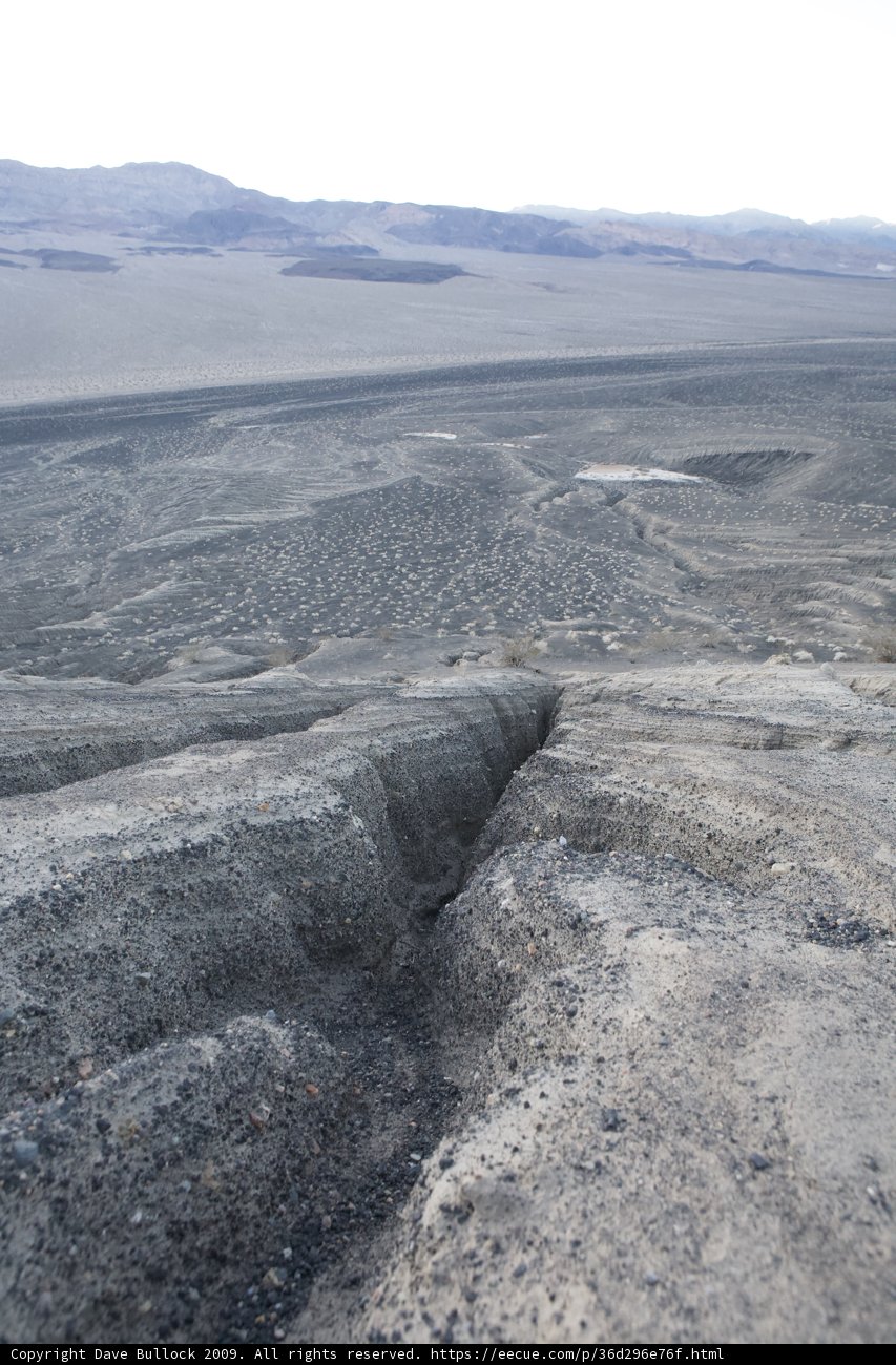Majestic Rock Plateau in Death Valley