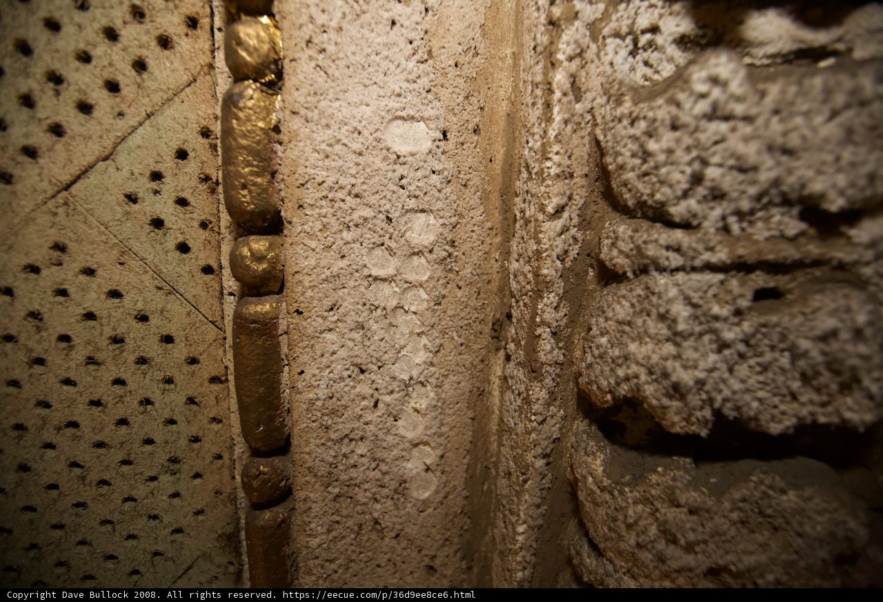 A Close Up of War-torn Walls