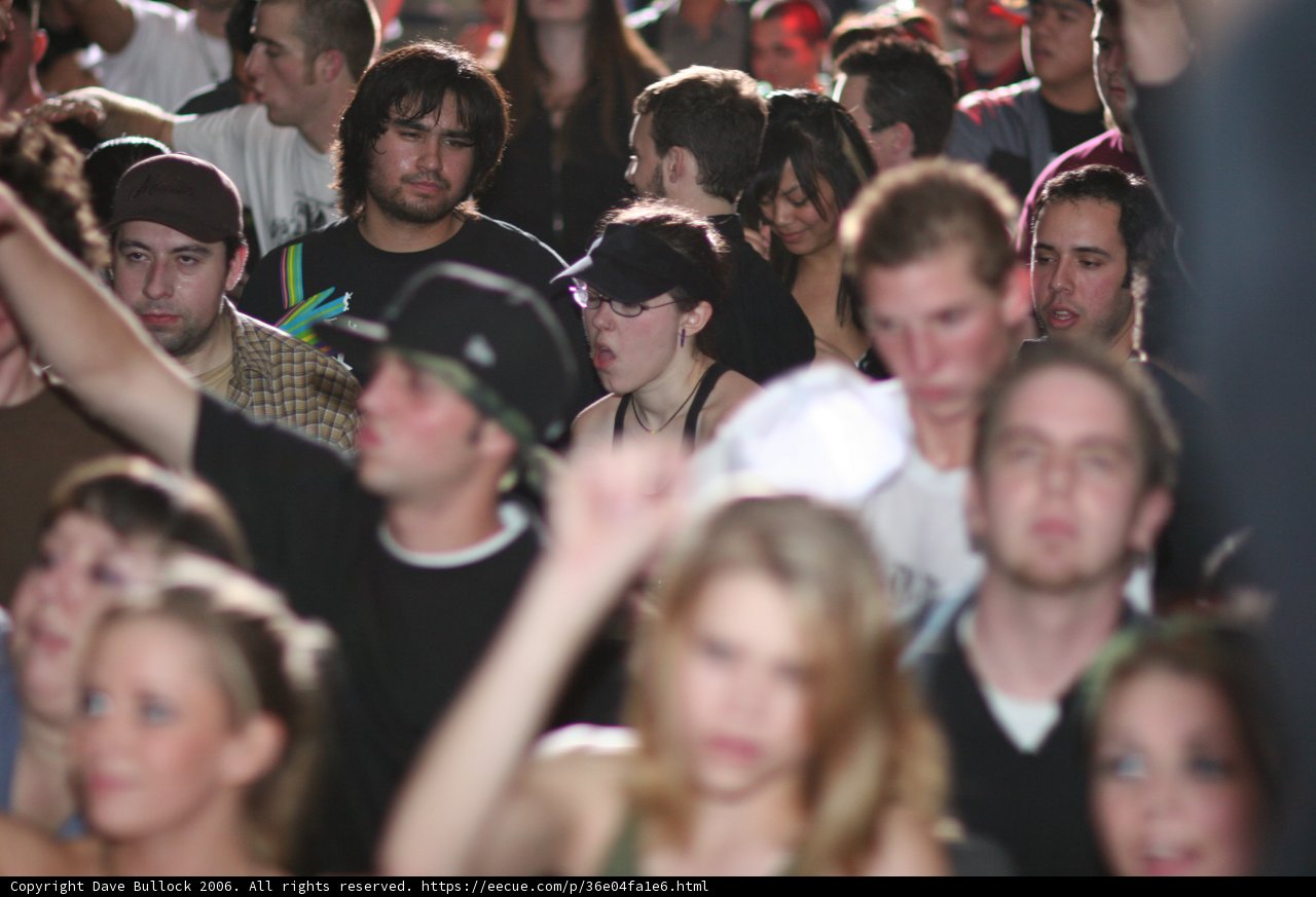 Bass Rush 4 Year Concert Crowd