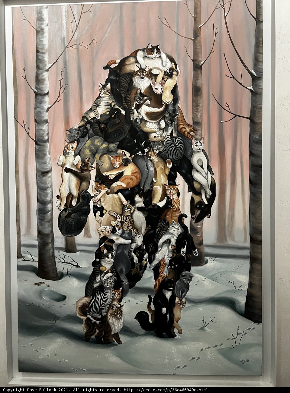 Portrait of a Wild Bear in Modern Art