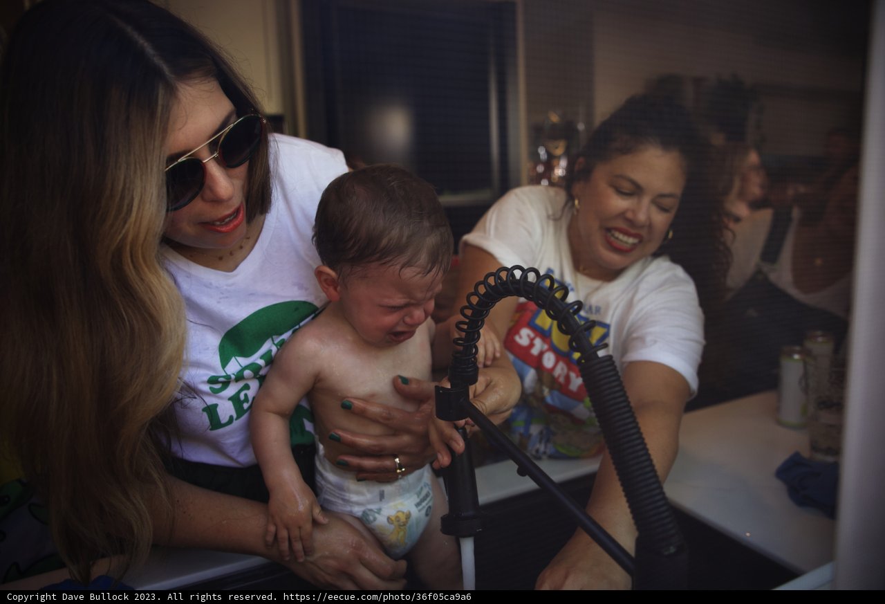 A Cherished Moment from Wesley's First Birthday Party