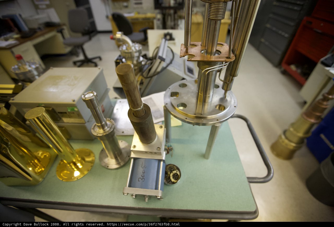 A Collection of Metal Objects in a Laboratory
