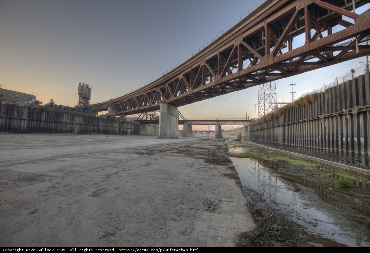 Cityscape Bridge over Canal