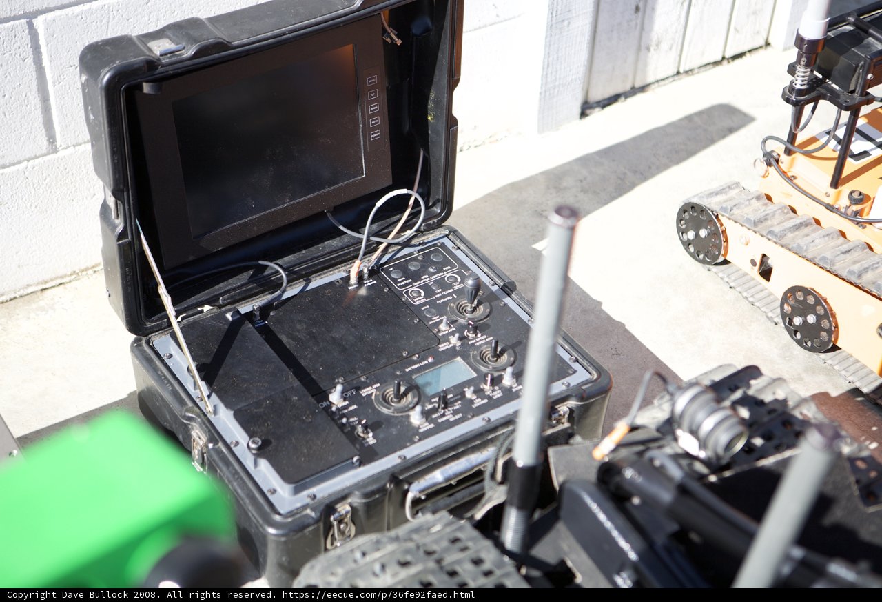 Black Case with Computer and Camera