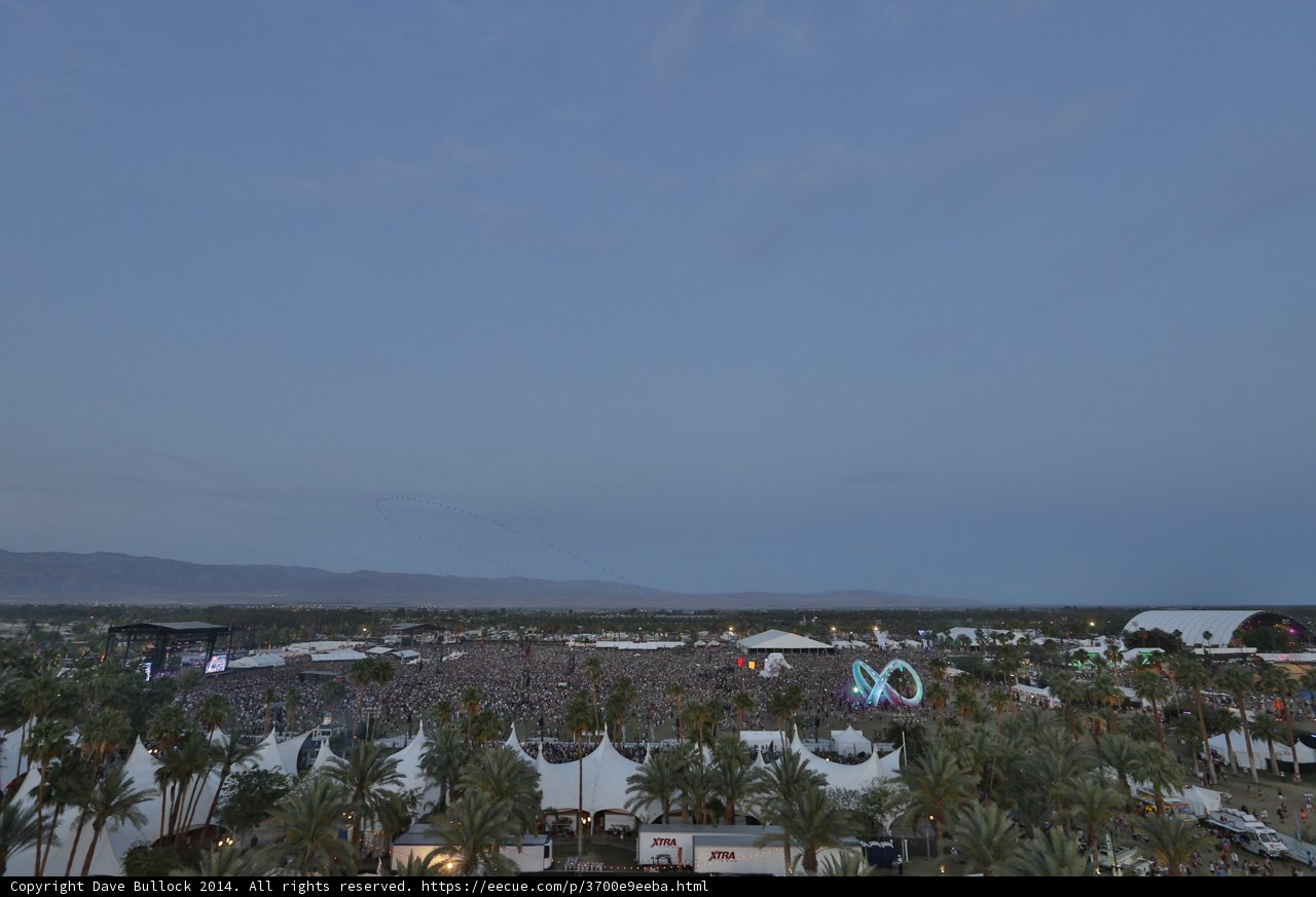 Aerial View of Southwest Desert Oasis