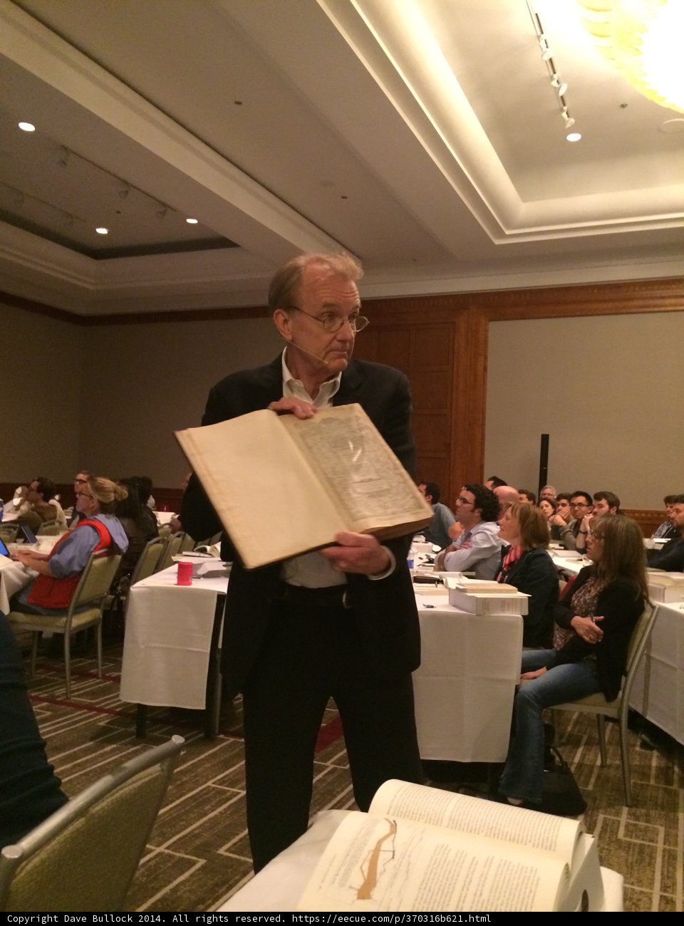 Man Giving a Speech at a Conference