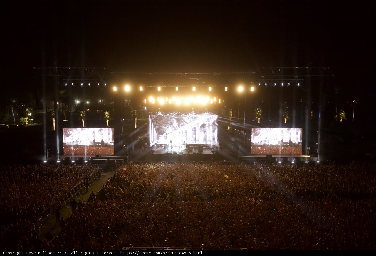 Coachella Rock Concert Stage