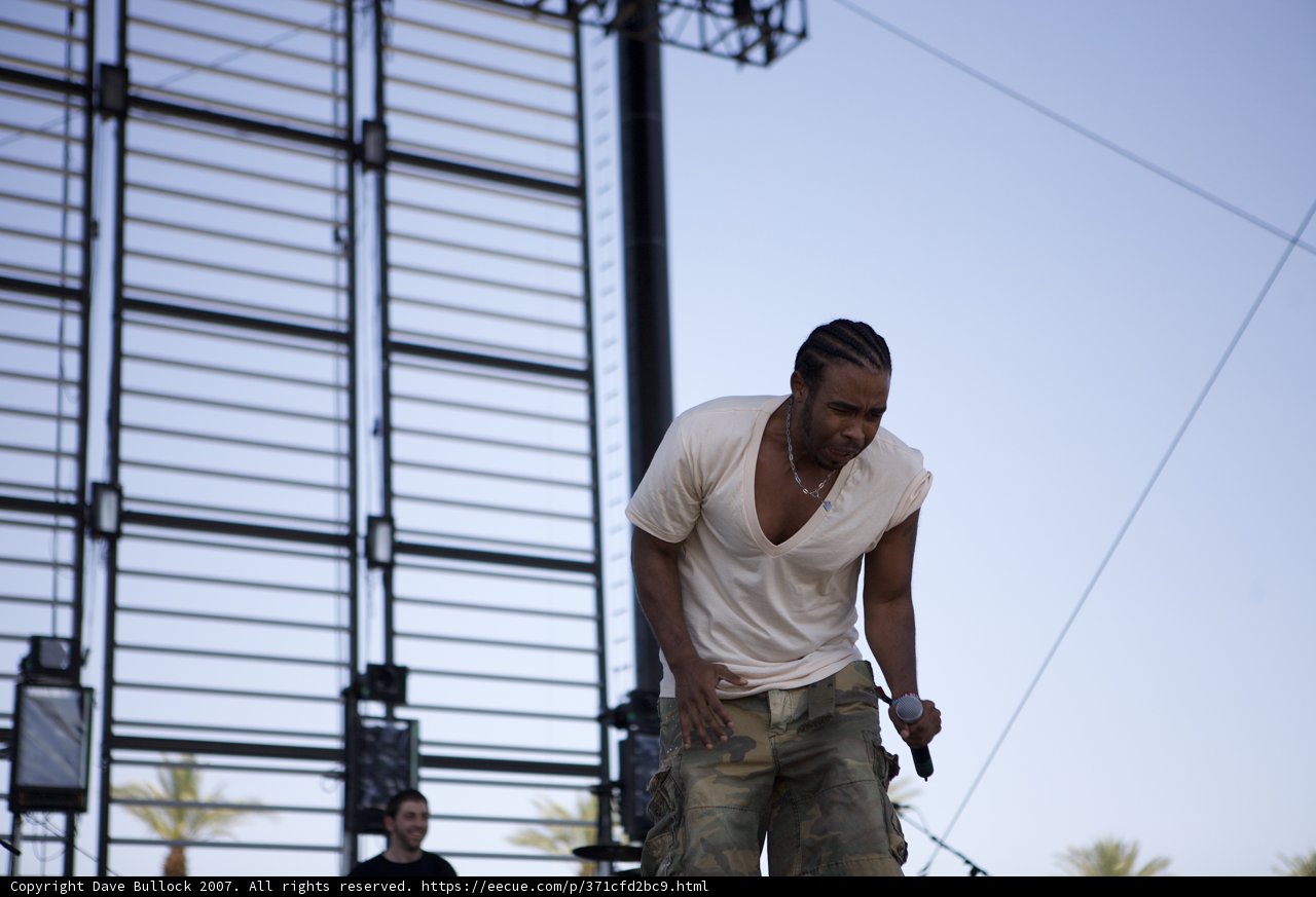 Pharoahe Monch Rocks Coachella Stage