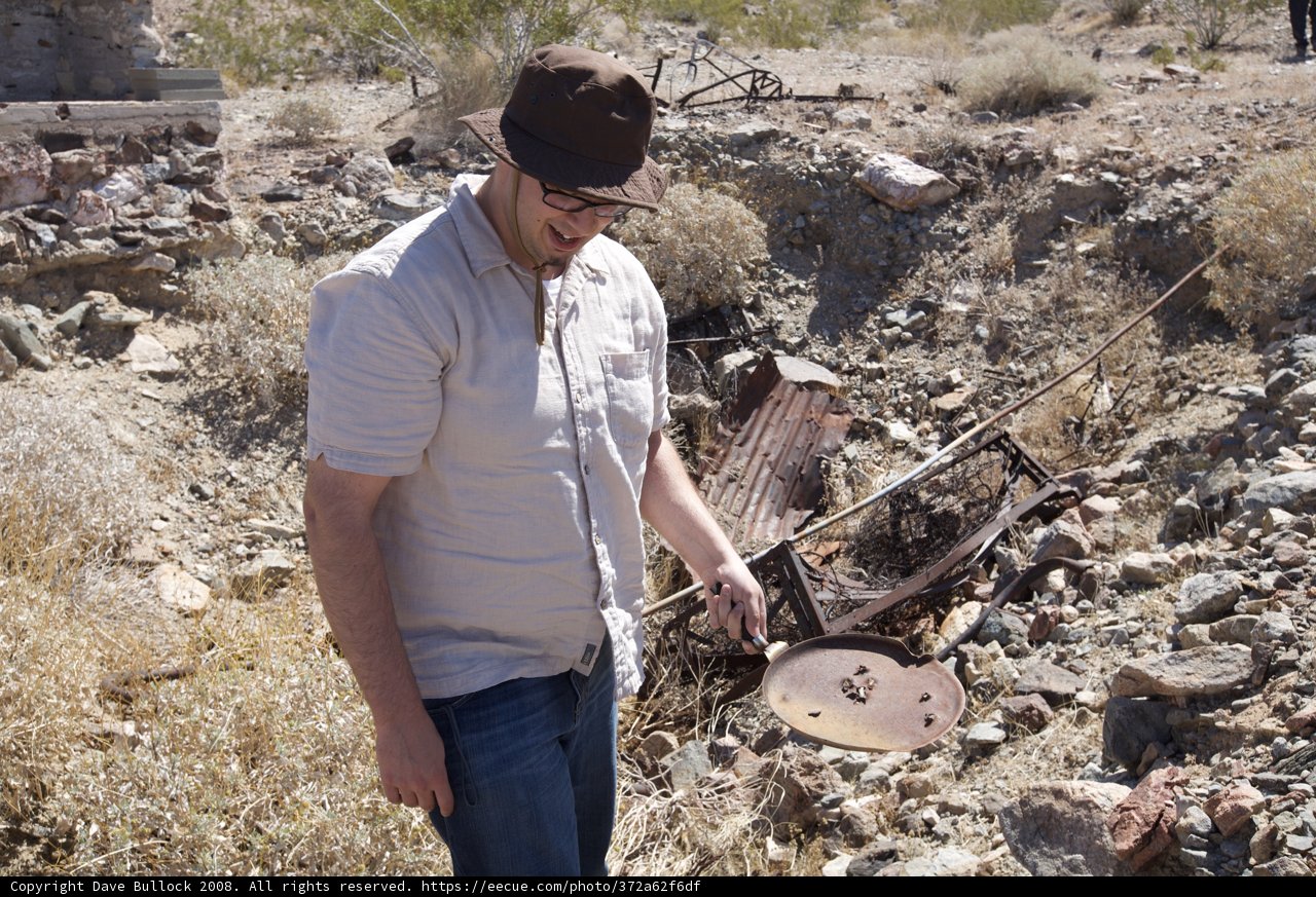 Disc Golfing in the Desert