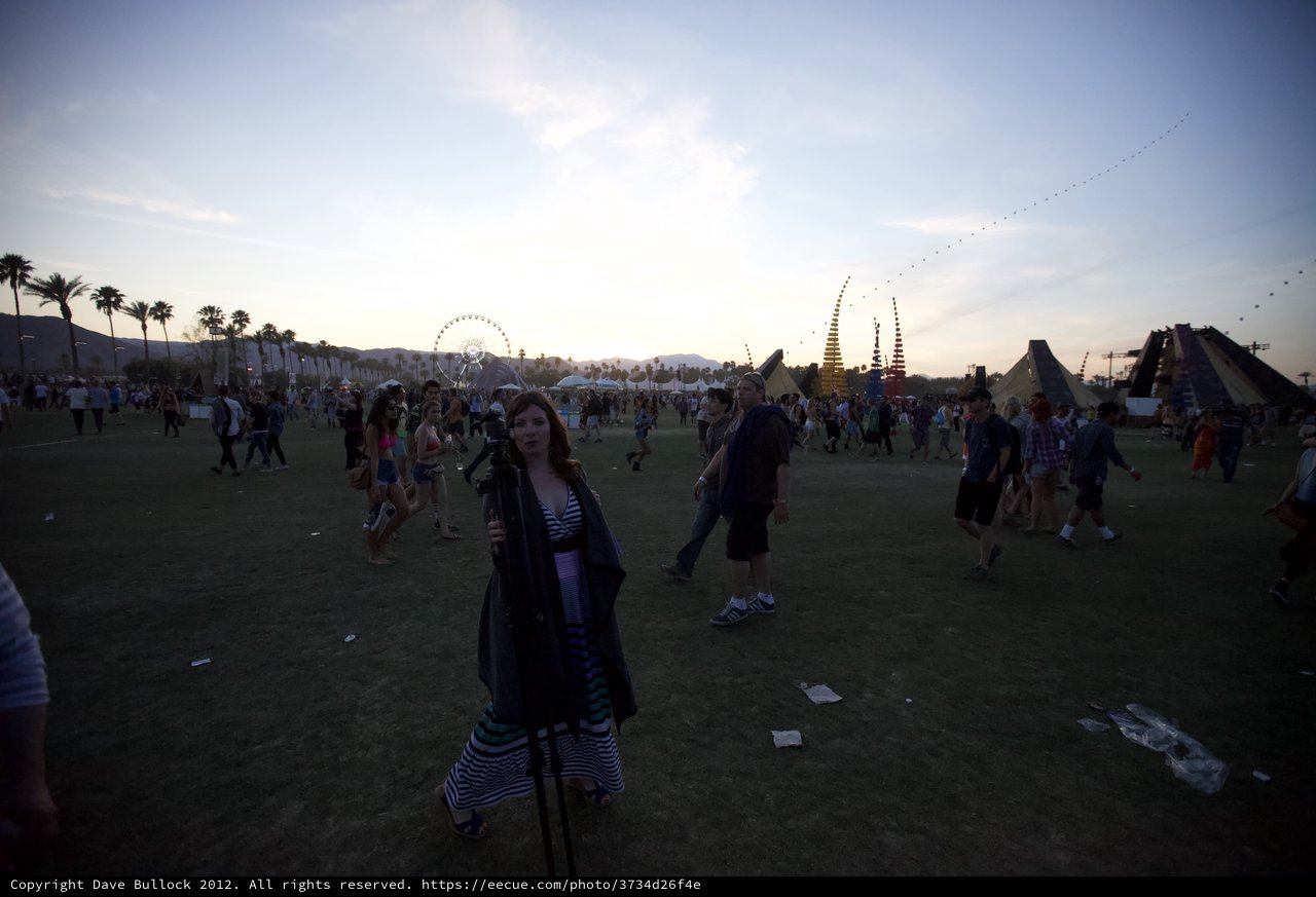 Golden Hour at Coachella 2012 Music Festival