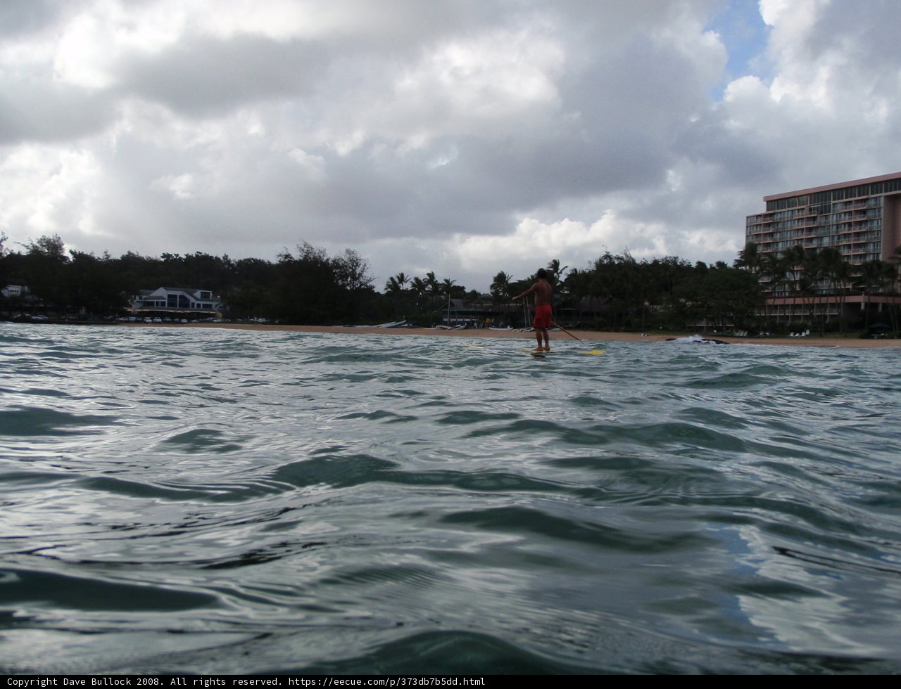 Surfing in the Cloudy Ocean