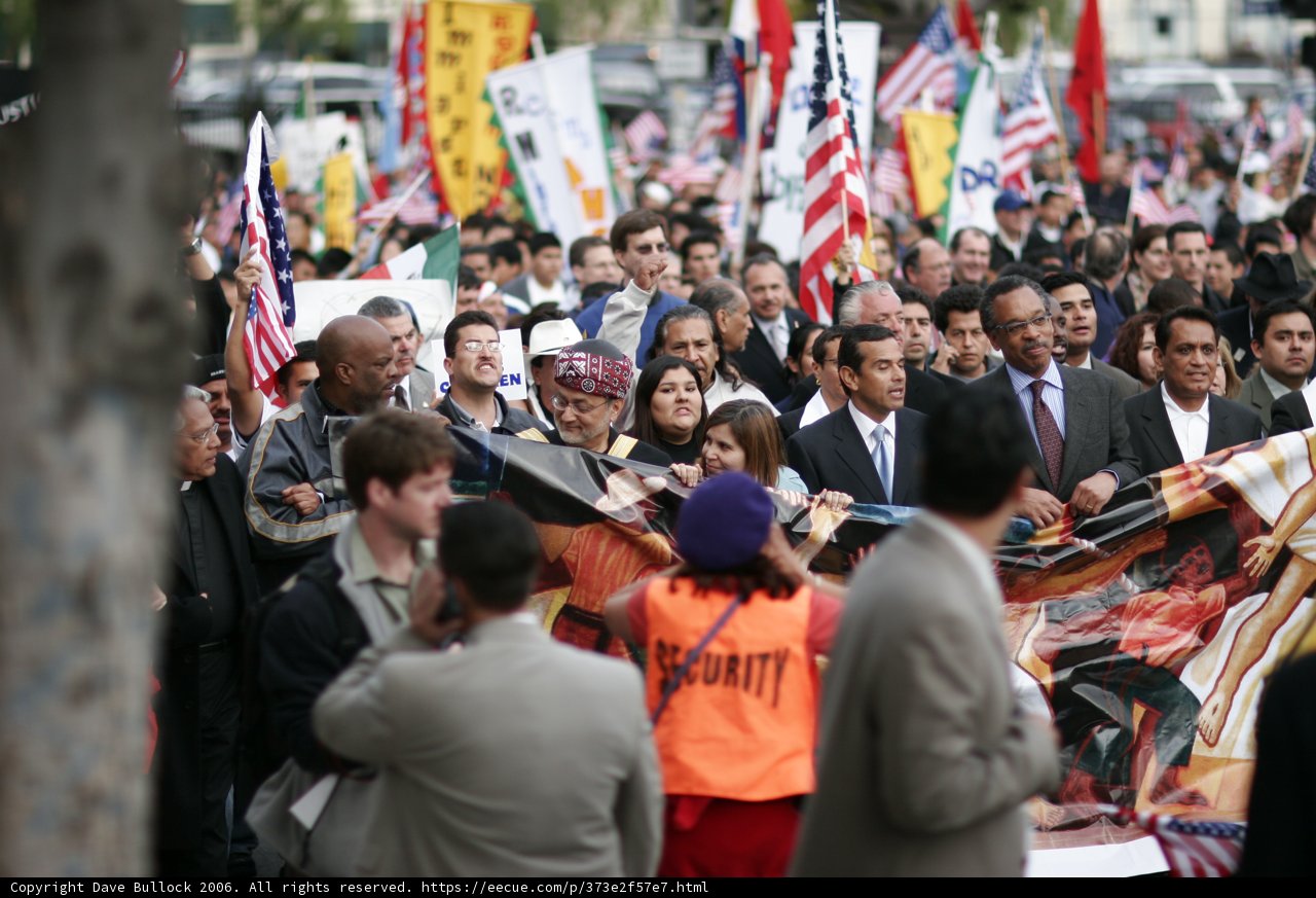 A Sea of Flags and Banners