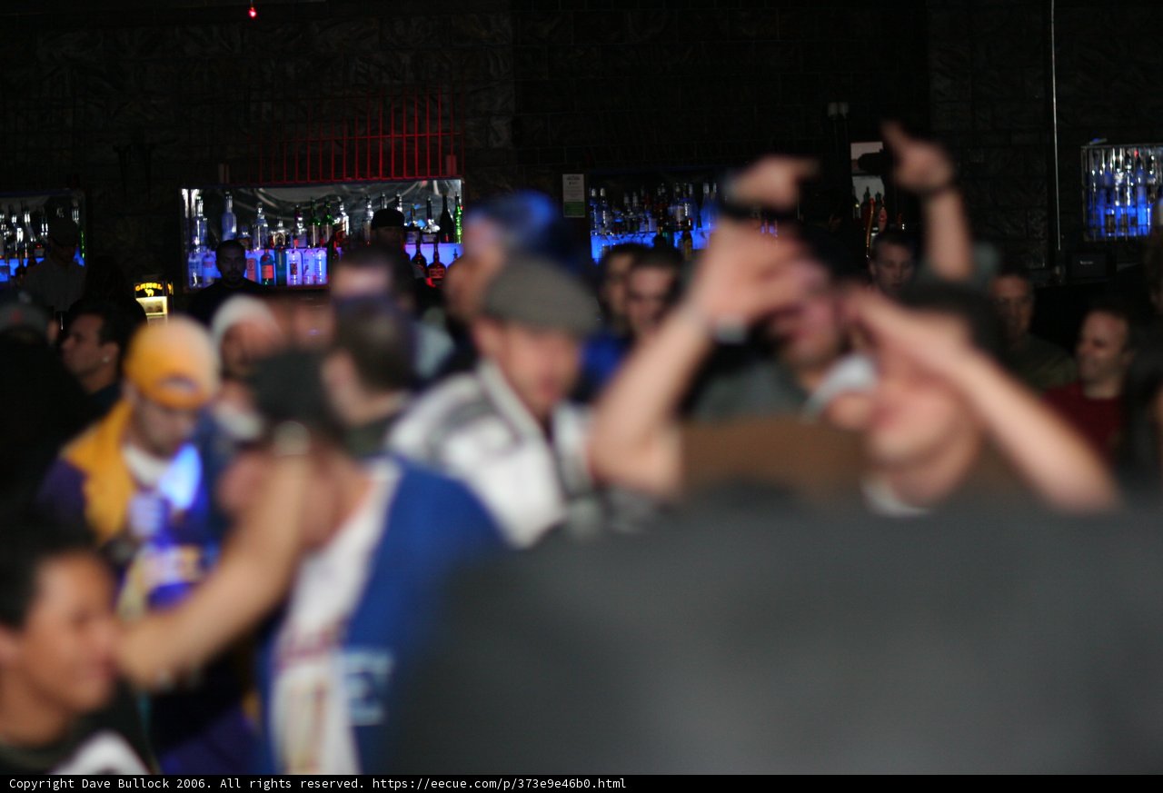 Partygoers at a Hip Nightclub