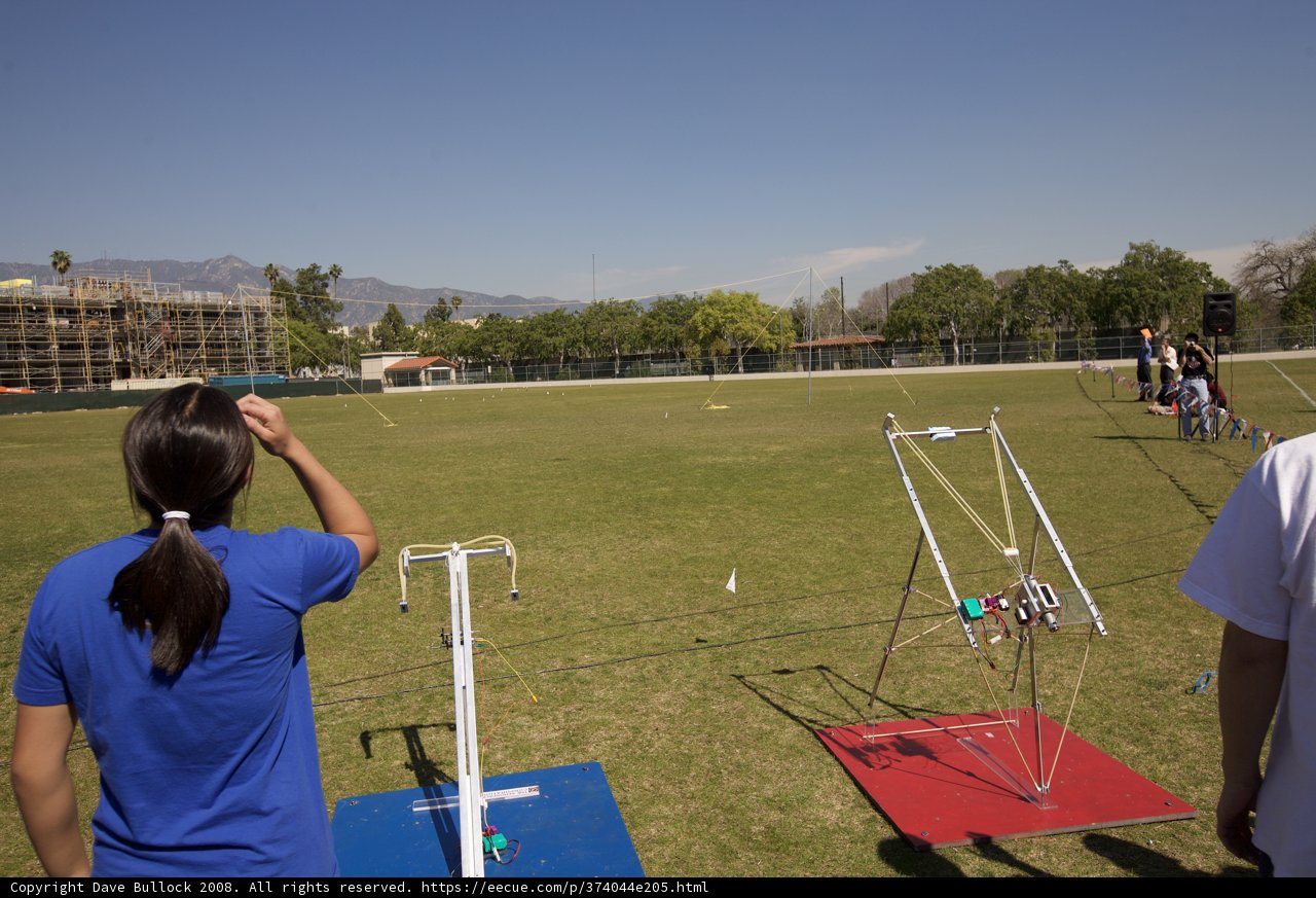 Spectators at Caltech Engineering Competition