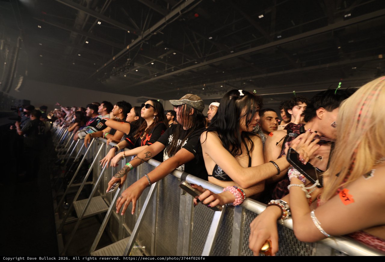 Fans Press Against the Rail at Wobbleland 2026