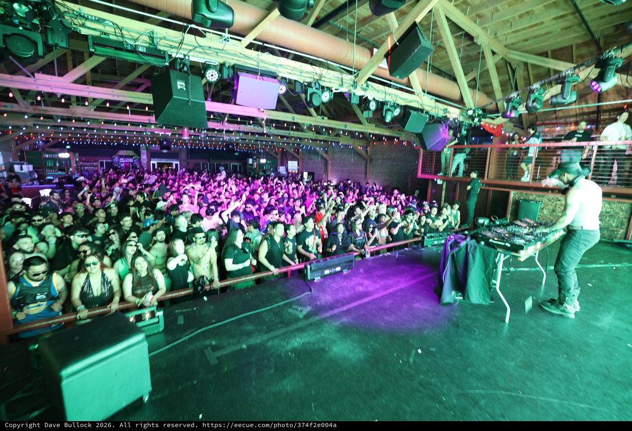 DJ Commands Packed Dance Floor at Wobbleland 2026