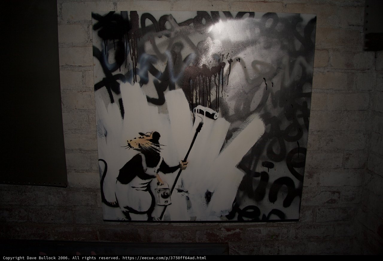 Mouse with Stick in the Corner