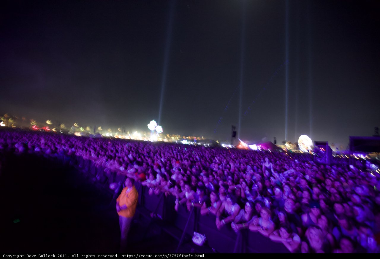 Lights Up at Coachella