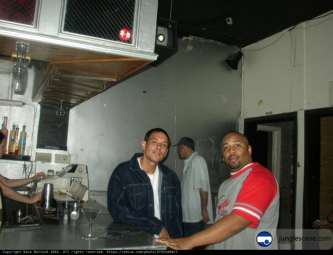 Two Men Enjoying a Drink at the Bar