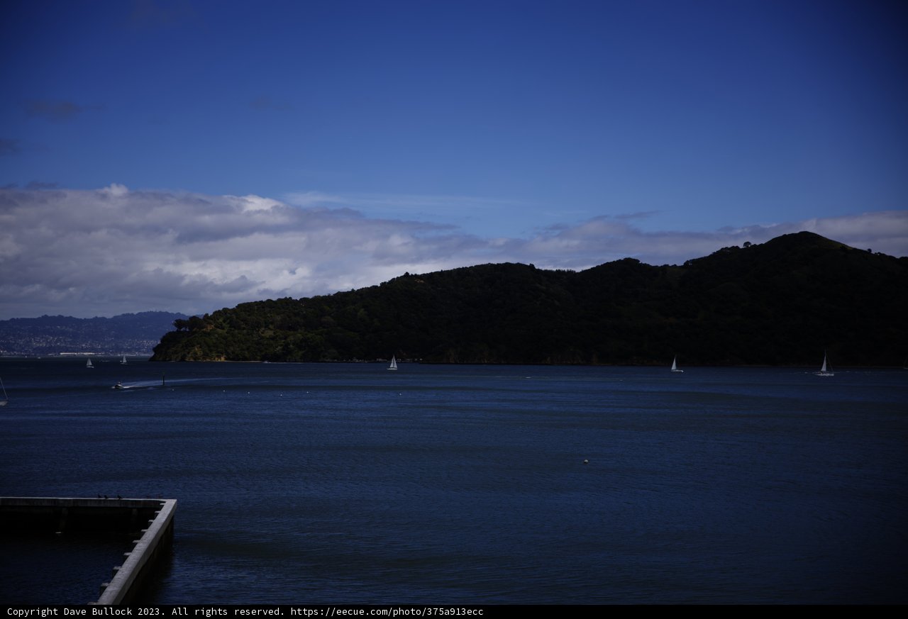 Twilight Sailing on San Francisco Bay