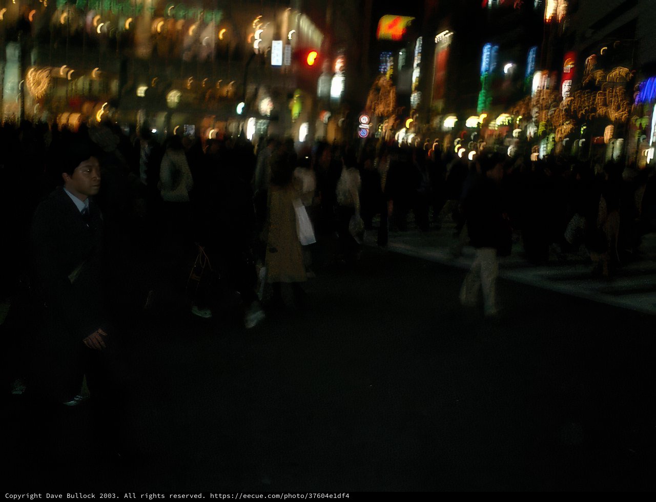 Nightlife in Tokyo