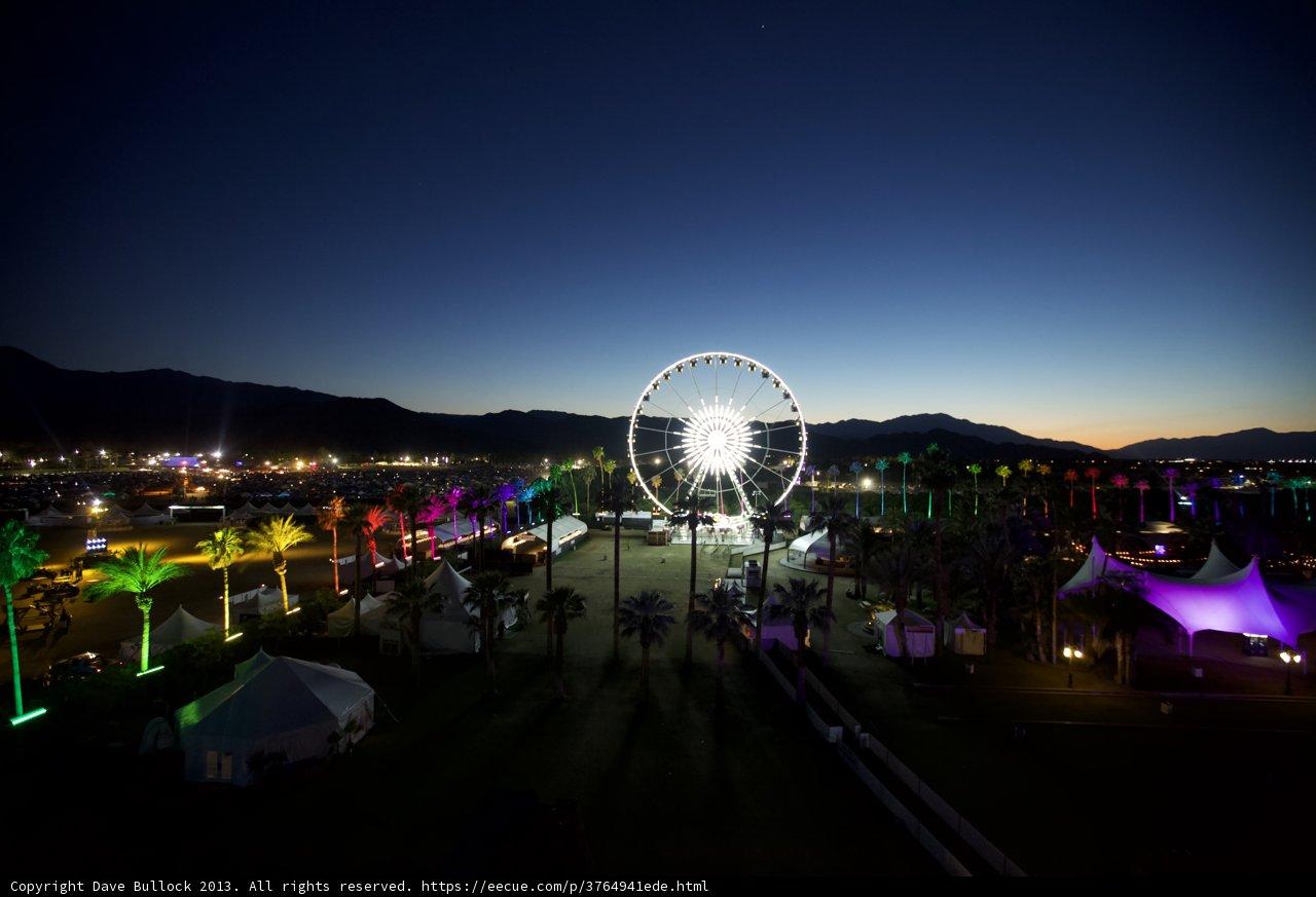 Lights of Fun on the Ferris Wheel