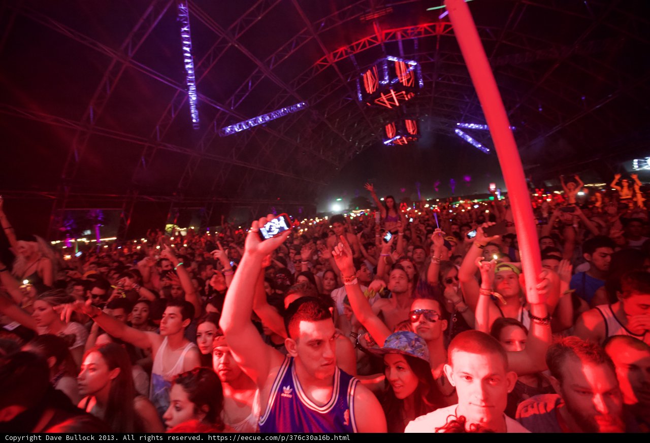 Coachella Crowd Goes Wild