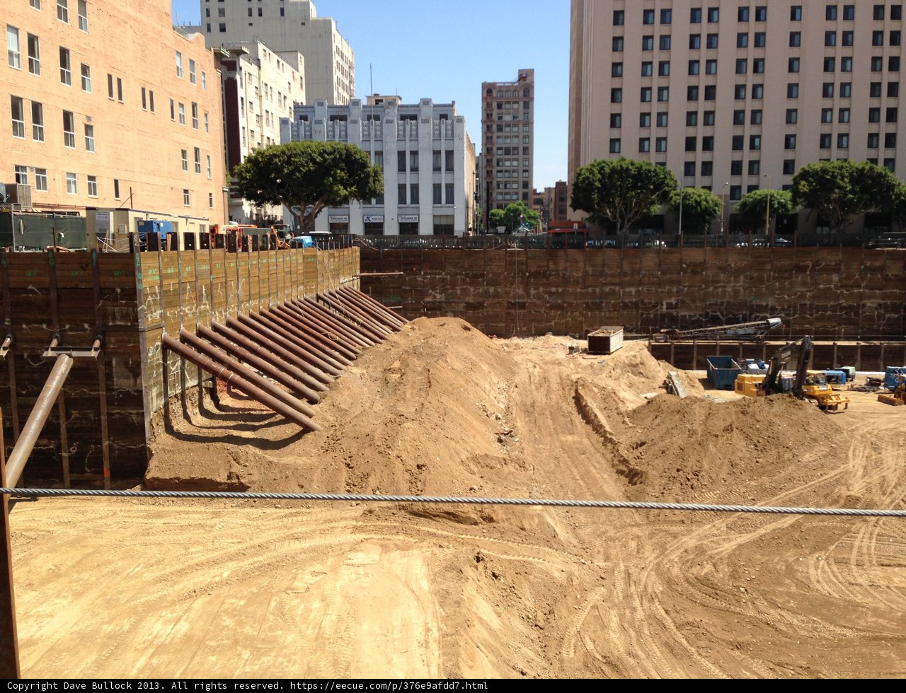 Urban Construction Site in Los Angeles