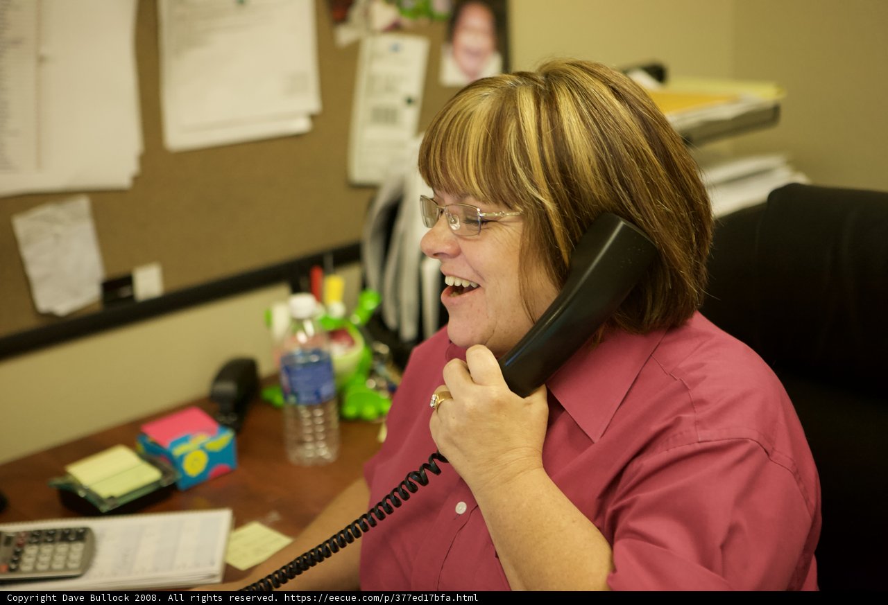Phone Call at the Office