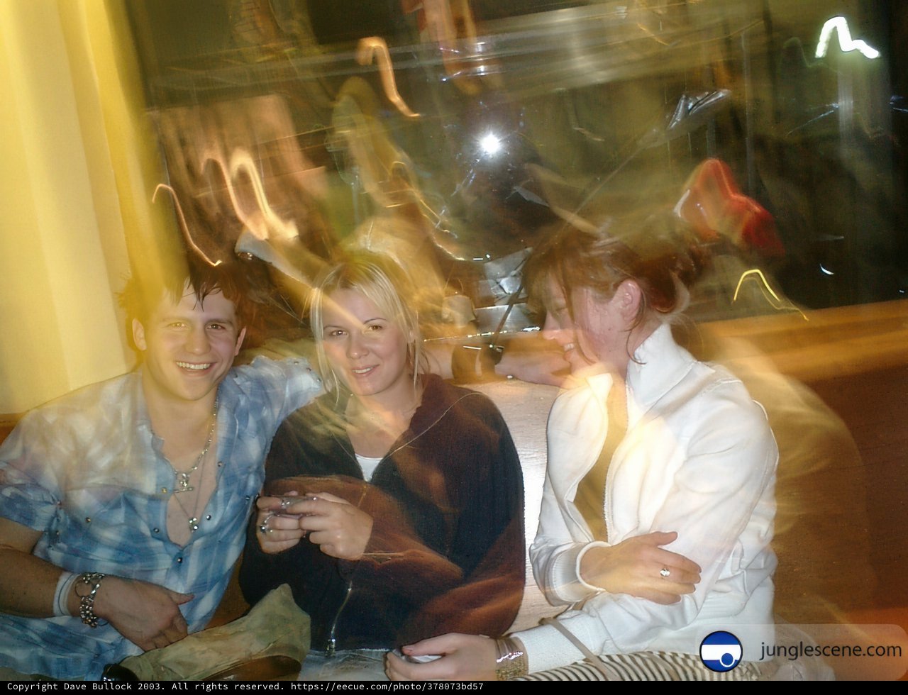 Blurry Group Portrait on the Couch