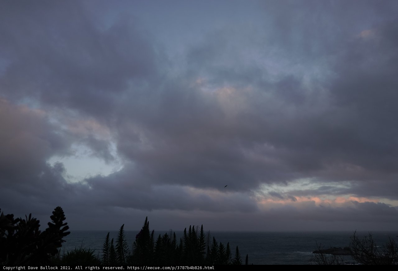 Dusk Over the Ocean