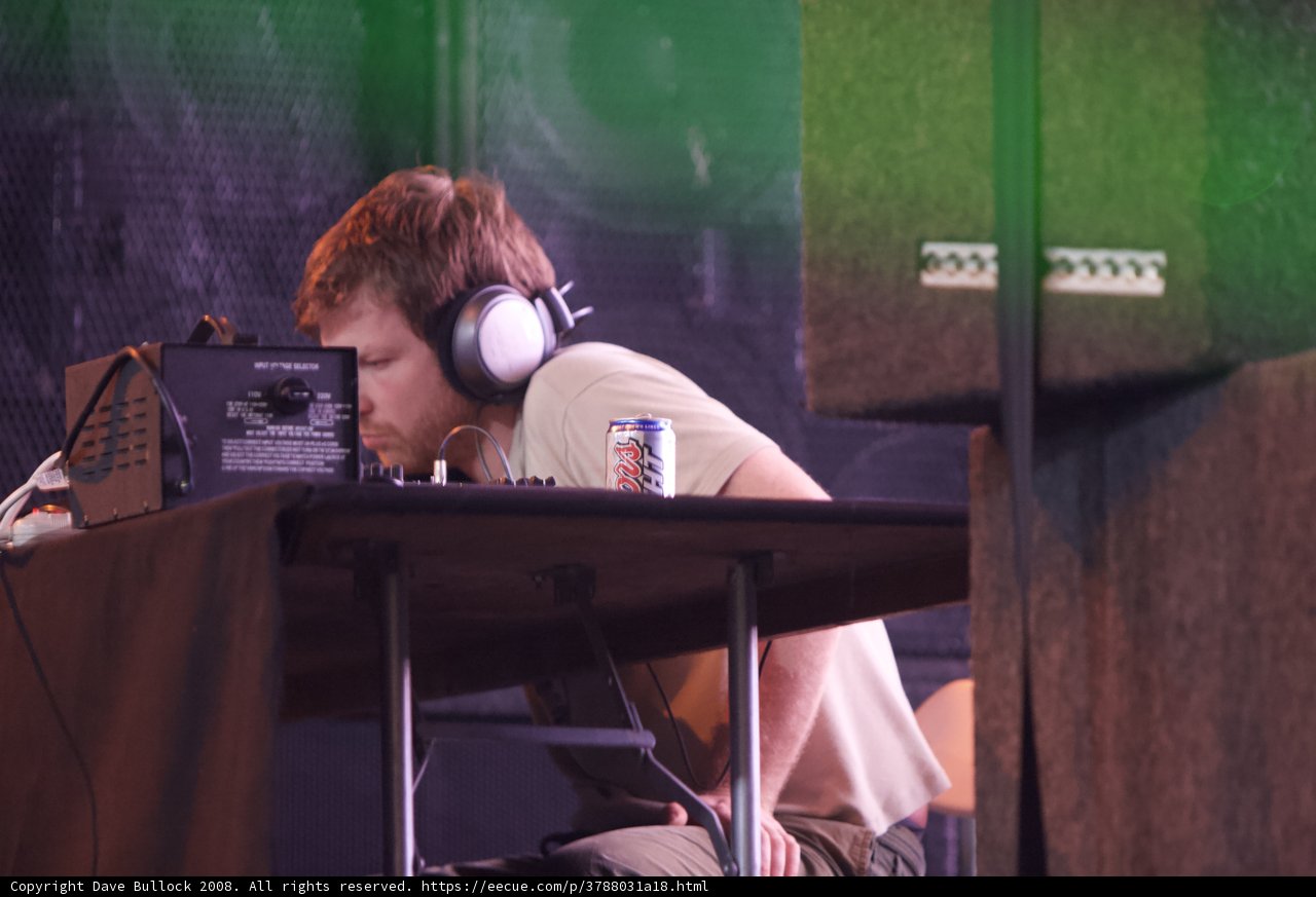 DJ Dives into the Beat