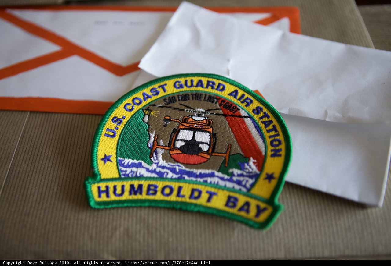 US Coast Guard Air Station Humboldt Bay Badge