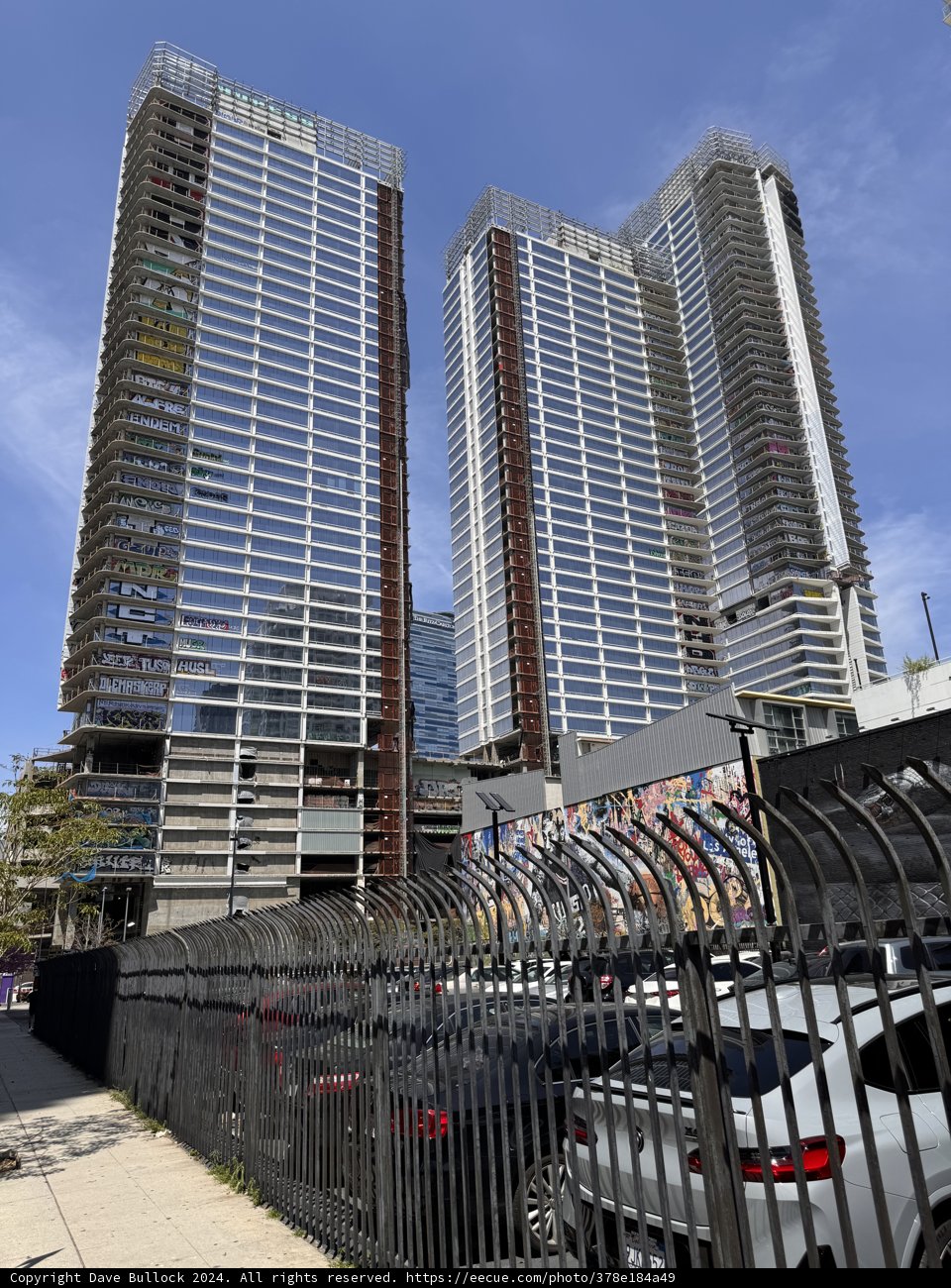 Urban Textures and Towers: A Snapshot of Los Angeles