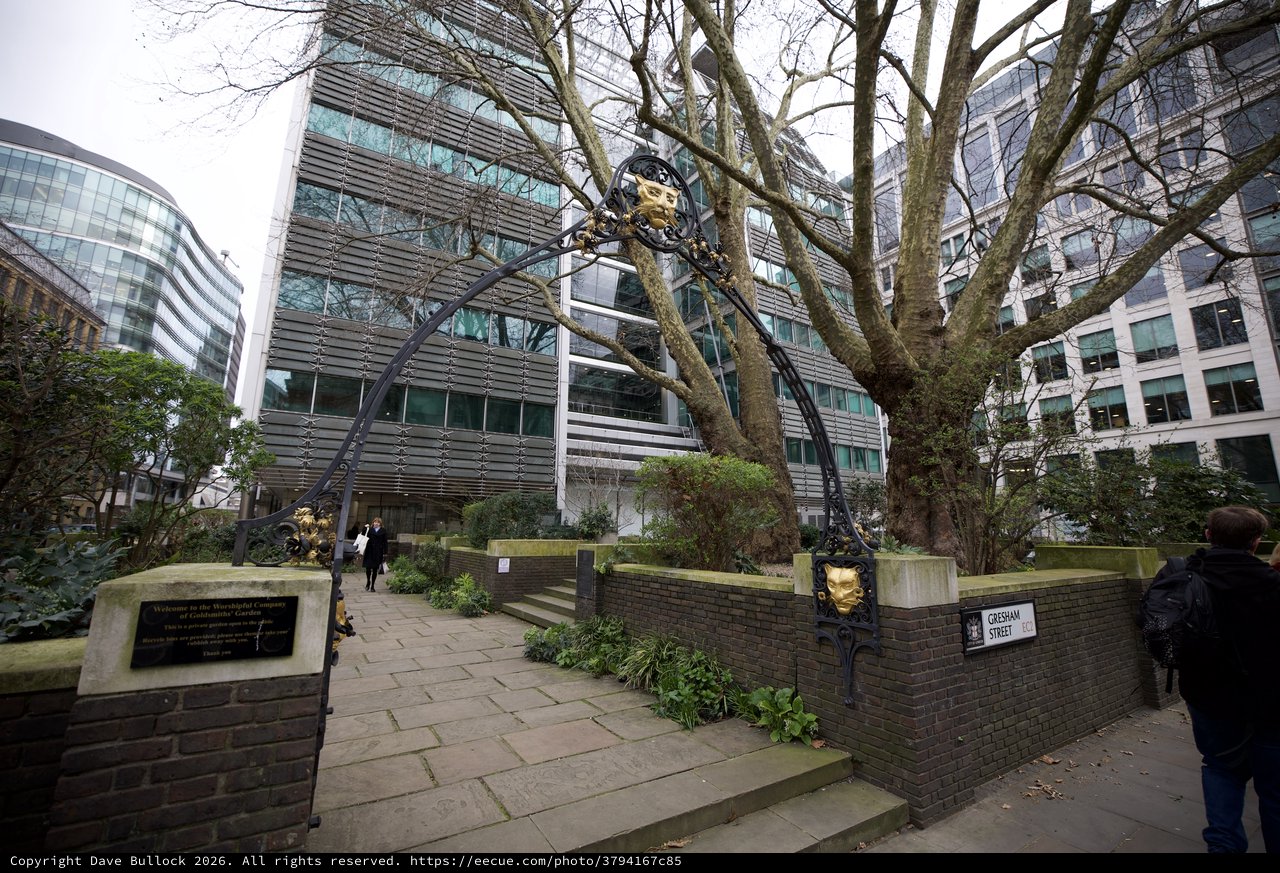 Modern Urban Sculpture in Historic London Setting