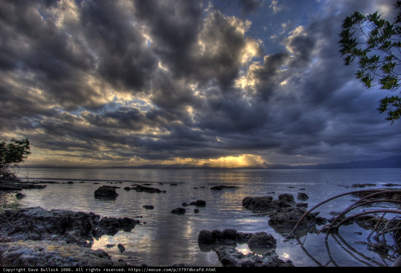 Majestic Sunset on the Ocean